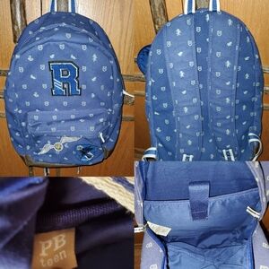 Pottery Barn Teen Harry Potter Ravenclaw Canvas Backpack